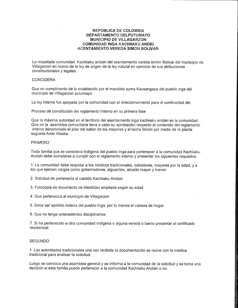 Portada del documento