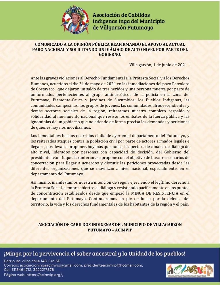 Portada del documento