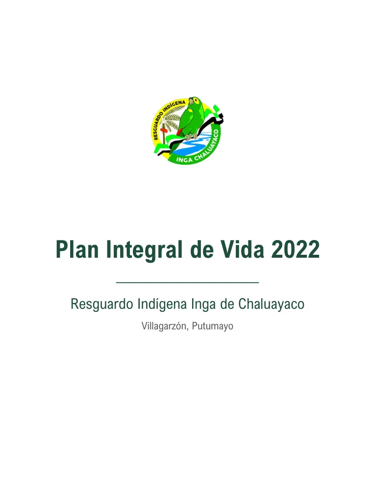 Portada del documento