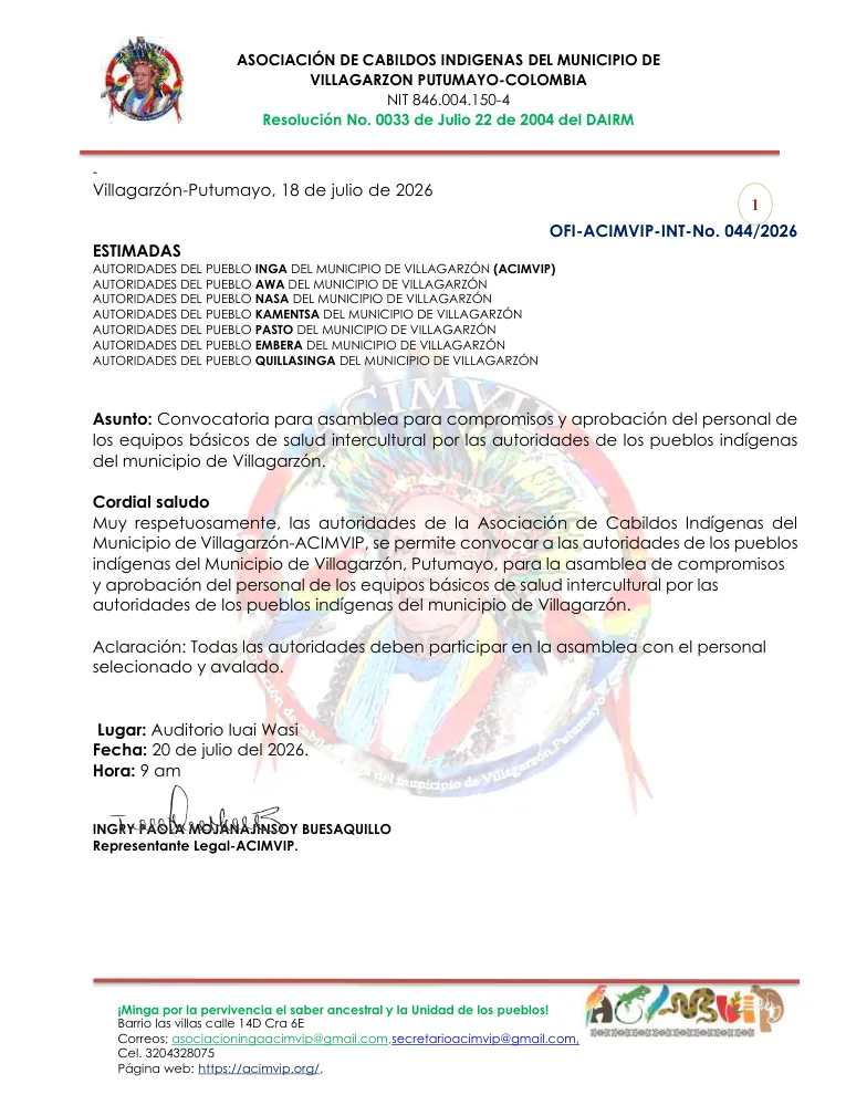 Document cover