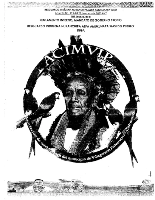 Portada: Reglamento Interno