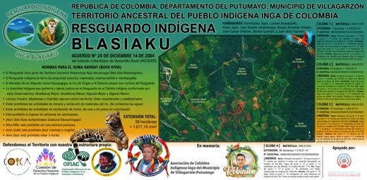 Portada: Valla del territorio