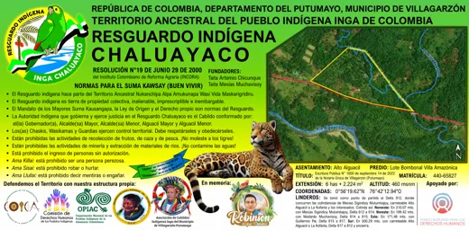 Portada: Valla del Lote Bombonal (Alto Alguacil)