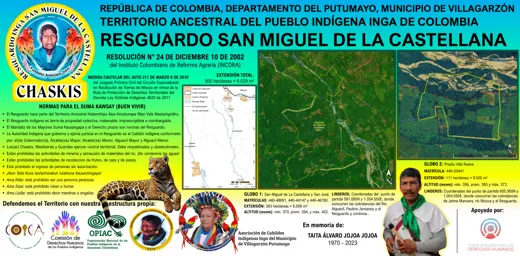 Portada: Valla del territorio
